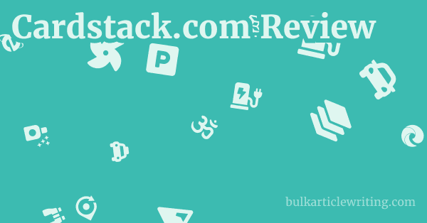 Cardstack.com Review 1 by