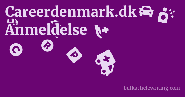 Careerdenmark.dk Anmeldelse 1 by