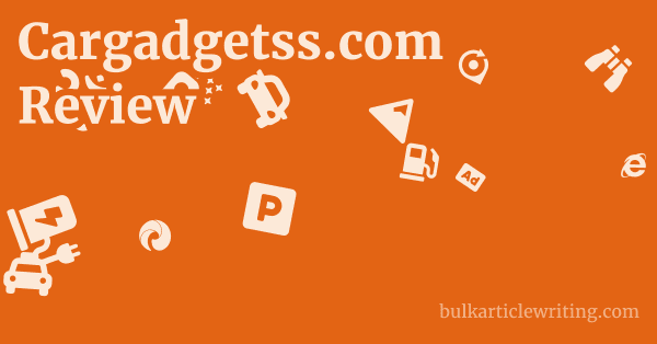 Cargadgetss.com Review 1 by