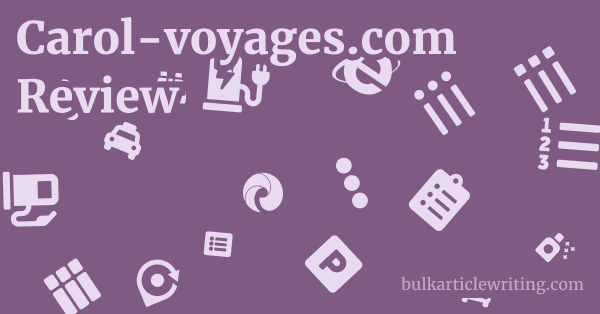 Carol-voyages.com Review 1 by