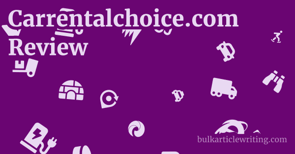 Carrentalchoice.com Review 1 by