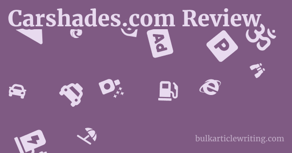 Carshades.com Review 1 by
