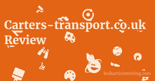 Carters-transport.co.uk Review 2 by Carters-transport.co.uk Review 1 by