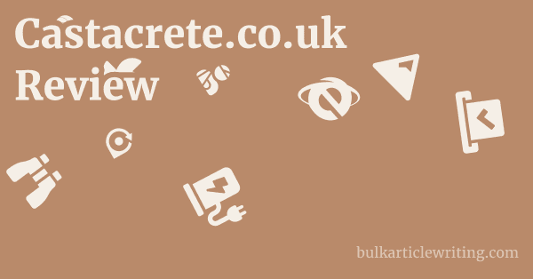 Castacrete.co.uk Review 1 by
