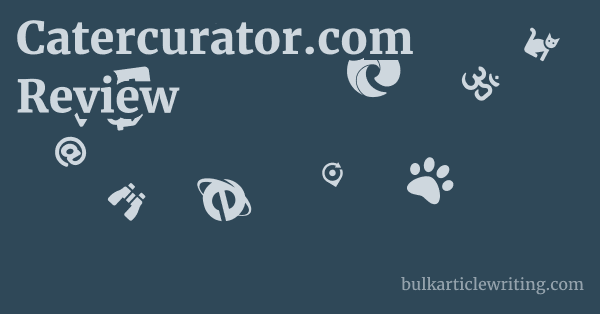 Catercurator.com Review 1 by