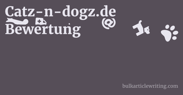 Catz-n-dogz.de Bewertung 1 by