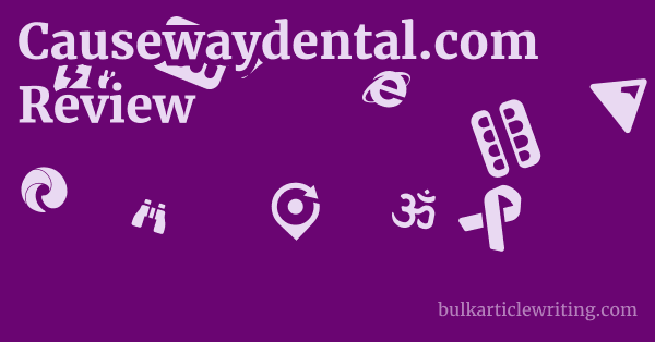 Causewaydental.com Review 1 by