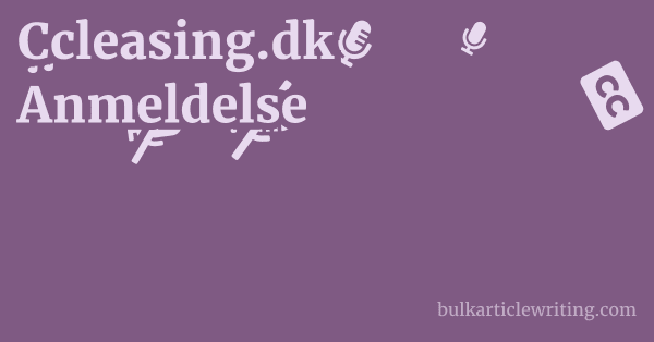 Ccleasing.dk Anmeldelse 1 by