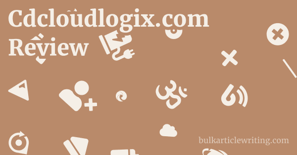 Cdcloudlogix.com Review 1 by