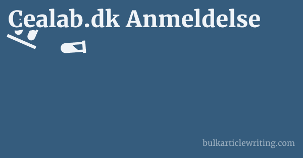 Cealab.dk Anmeldelse 1 by