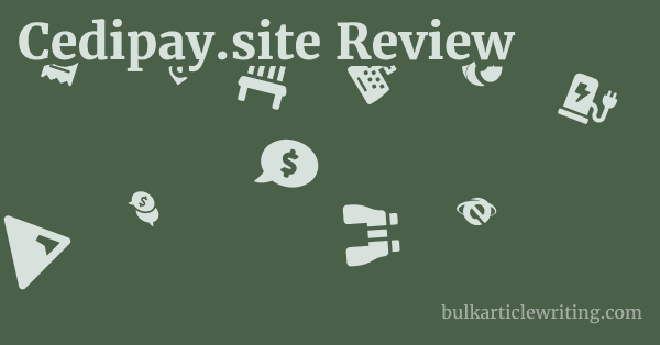 Cedipay.site Review 1 by