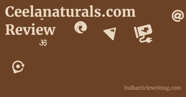 Ceelanaturals.com Review 1 by