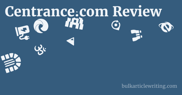 Centrance.com Review 1 by