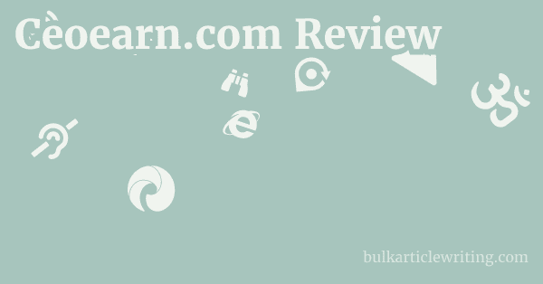 Ceoearn.com Review 1 by