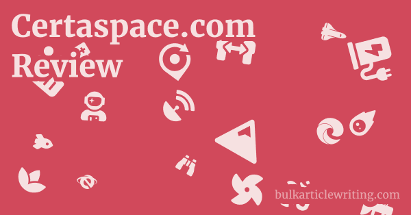 Certaspace.com Review 1 by
