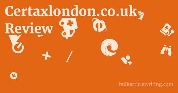 Certaxlondon.co.uk Review 1 by