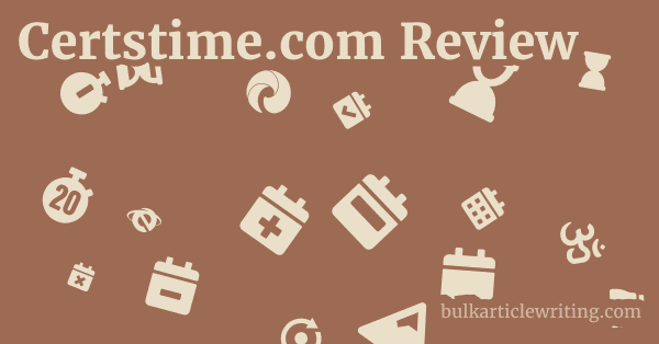 Certstime.com Review 1 by