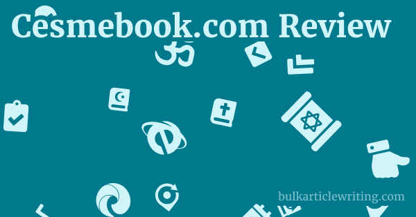 Cesmebook.com Review 1 by