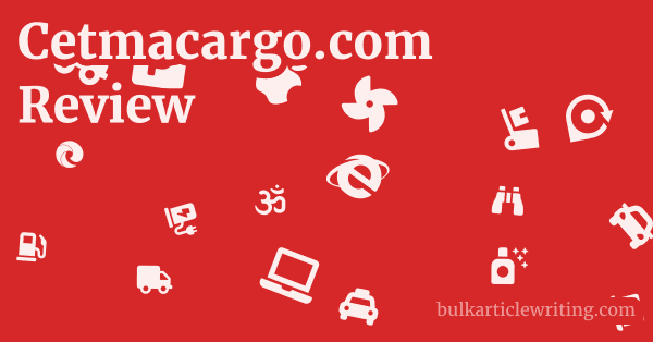 Cetmacargo.com Review 1 by