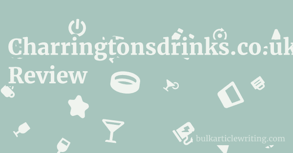 Charringtonsdrinks.co.uk Review 1 by Partners