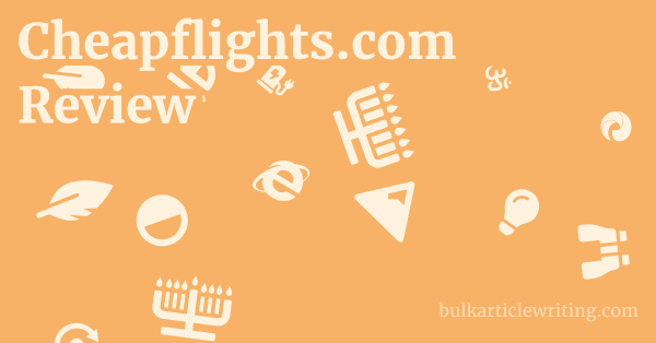 Cheapflights.com Review 1 by