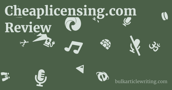 Cheaplicensing.com Review 1 by Partners