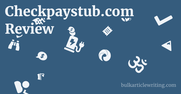 Checkpaystub.com Review 1 by