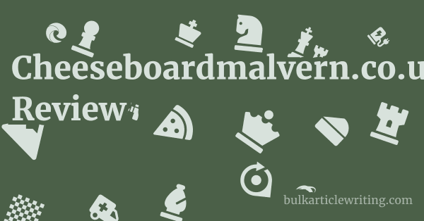 Cheeseboardmalvern.co.uk Review 1 by