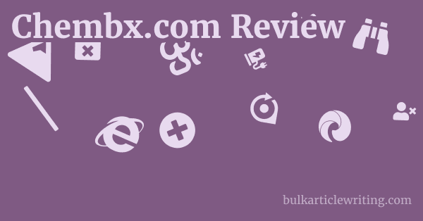 Chembx.com Review 1 by