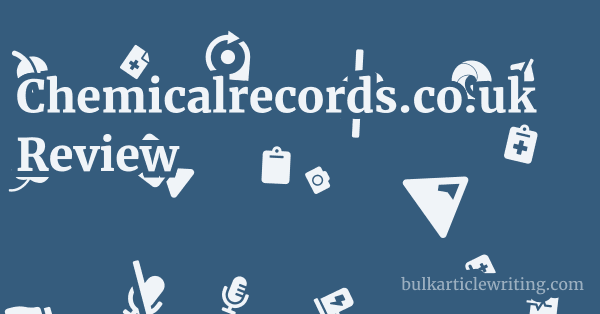 Chemicalrecords.co.uk Review 1 by