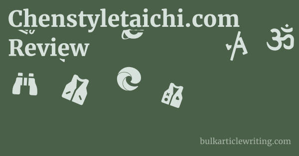 Chenstyletaichi.com Review 1 by