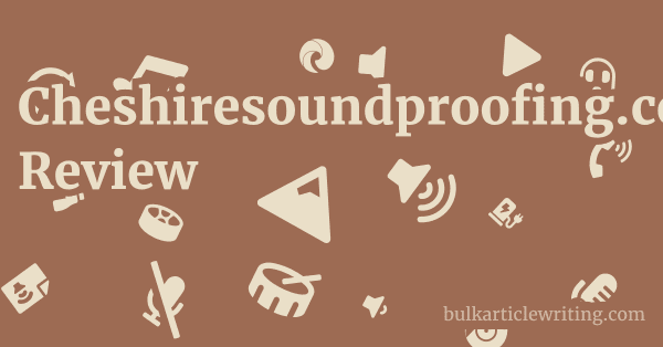 Cheshiresoundproofing.co.uk Review 1 by