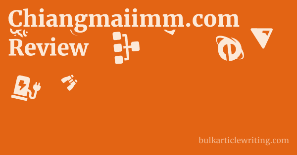 Chiangmaiimm.com Review 1 by