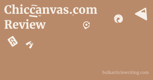 Chiccanvas.com Review 1 by