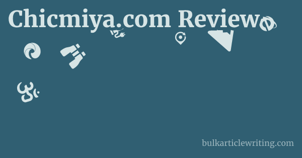 Chicmiya.com Review 1 by