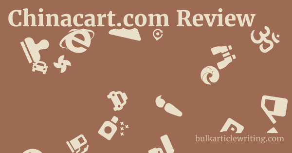 Chinacart.com Review 1 by Partners