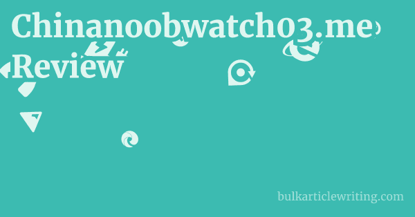 Chinanoobwatch03.me Review 1 by