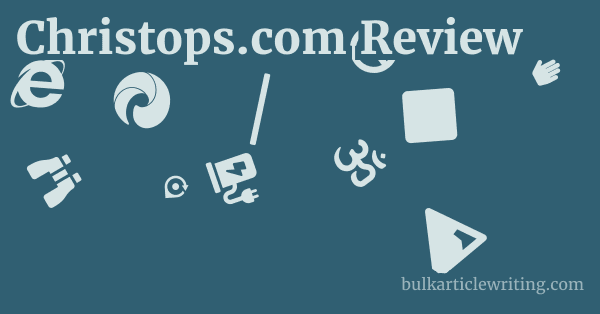 Christops.com Review 1 by
