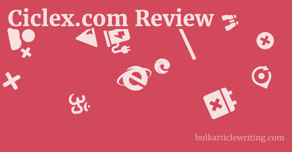 Ciclex.com Review 1 by