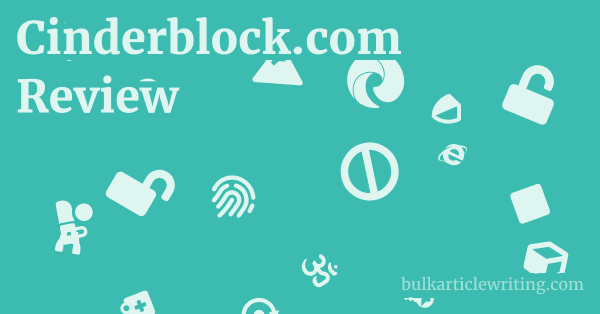 Cinderblock.com Review 1 by