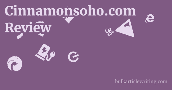 Cinnamonsoho.com Review 1 by