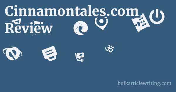 Cinnamontales.com Review 1 by