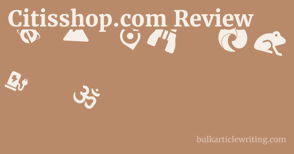 Citisshop.com Review 1 by Partners