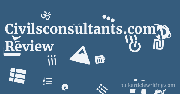 Civilsconsultants.com Review 1 by
