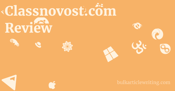 Classnovost.com Review 1 by