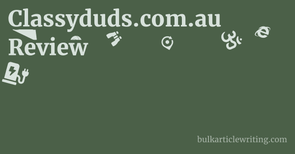 Classyduds.com.au Review 1 by Partners