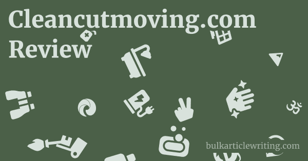 Cleancutmoving.com Review 1 by