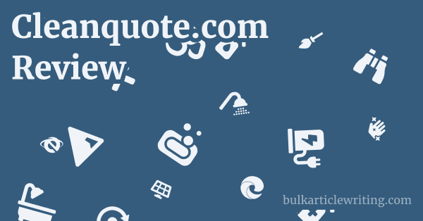Cleanquote.com Review 1 by