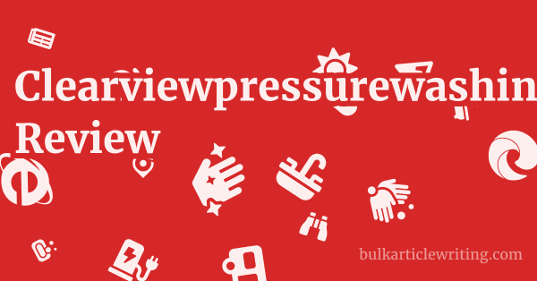 Clearviewpressurewashing.co.uk Review 1 by Partners