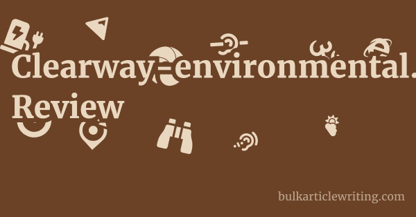 Clearway-environmental.com Review 1 by